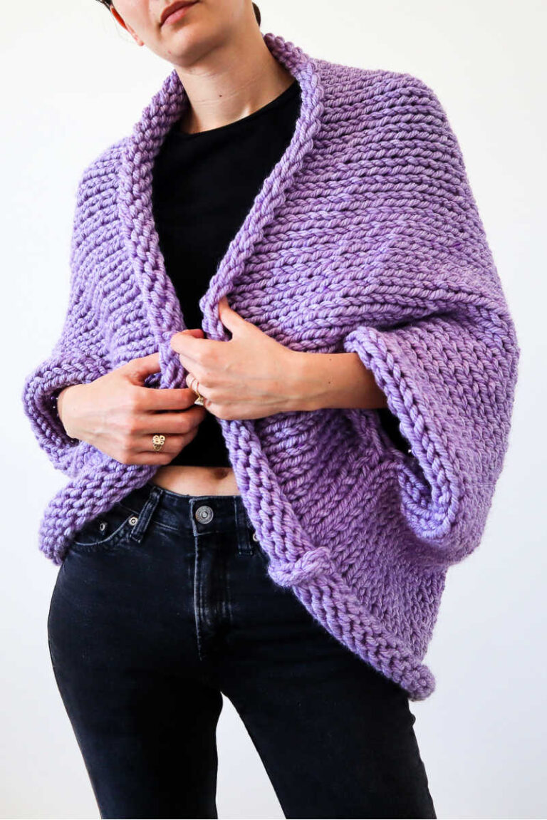 Knit Shrug Pattern