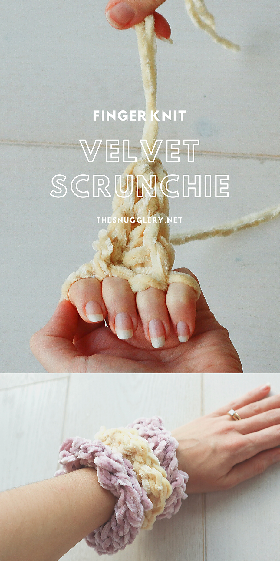How to finger crochet