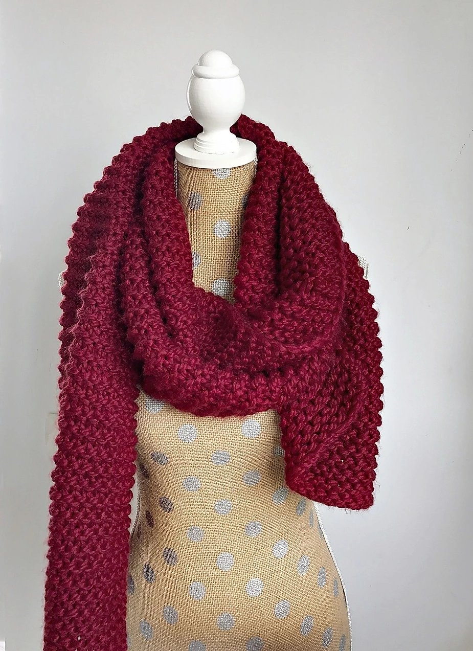 the great start super scarf free knitting pattern