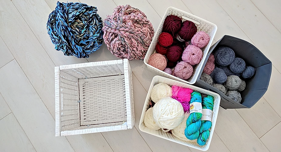 The Ultimate Yarn Stash Buster – How to Make Chunky Yarn For Arm Knitting –  The Snugglery