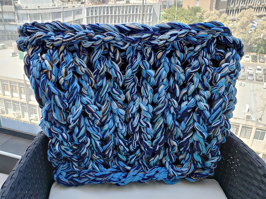 The Ultimate Yarn Stash Buster – How to Make Chunky Yarn For Arm Knitting –  The Snugglery