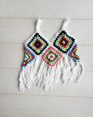Crochella Crochet Top – Crocheted Bralette Pattern – The Snugglery
