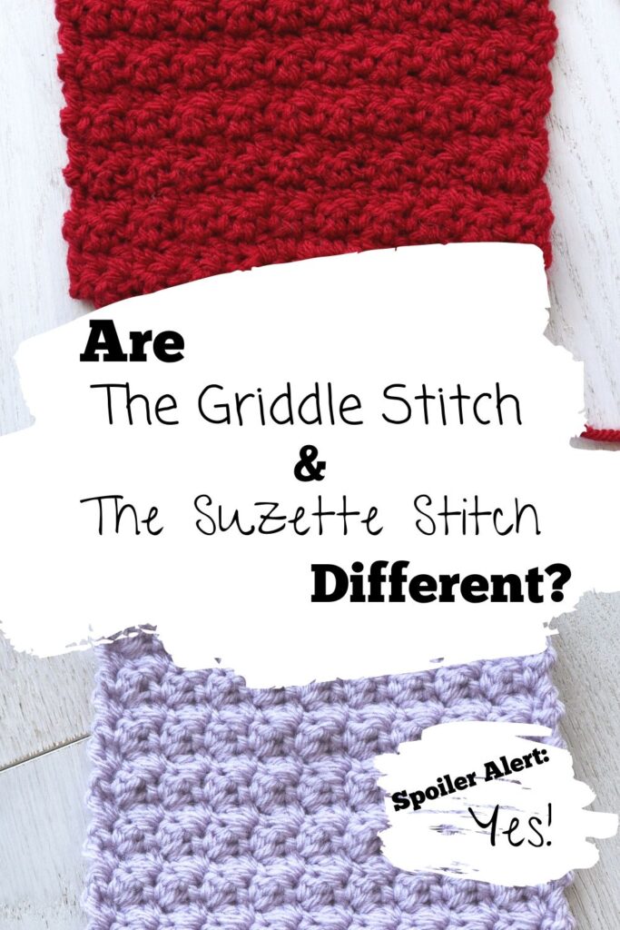 Are The Griddle Stitch And The Suzette Stitch Different_