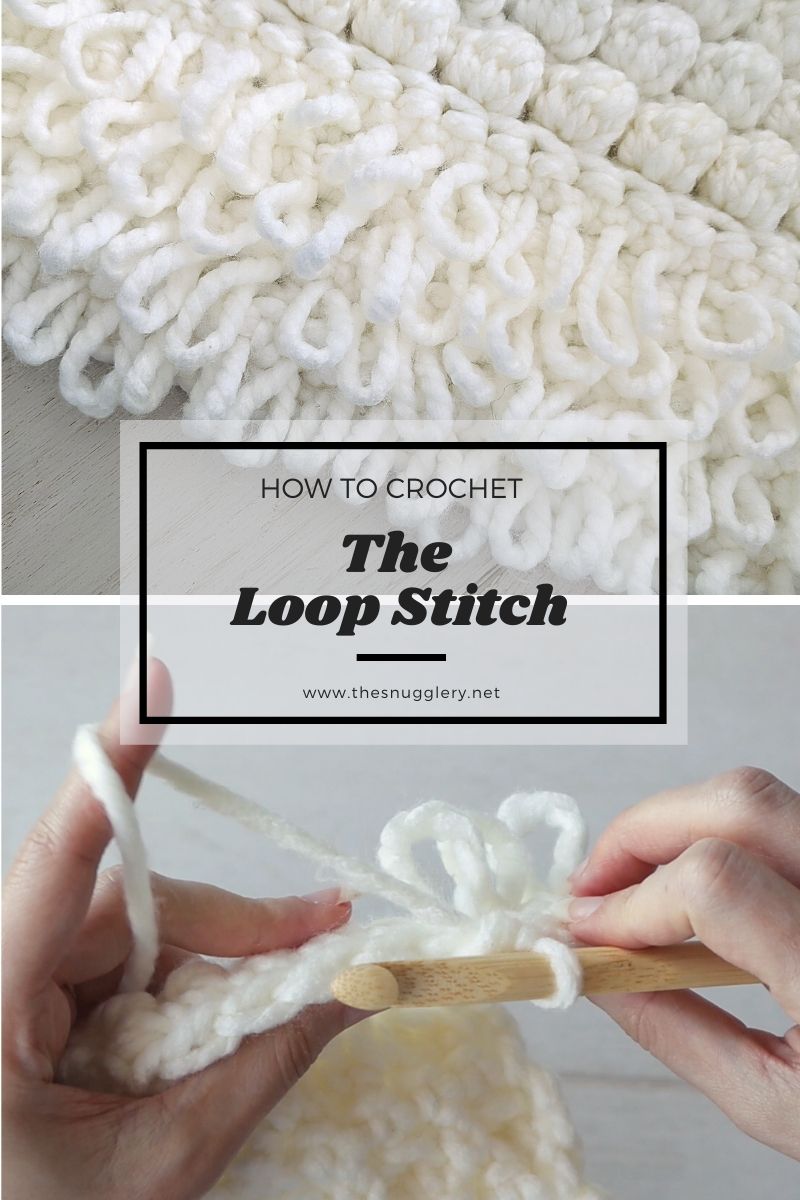 Crochet the loop stitch