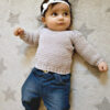 The Clever Collar Sweater - A Baby Pullover Pattern