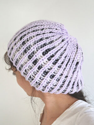 Seeded Rib Stitch Ear Warmer Knit Headband Pattern The Snugglery