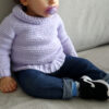 The Gumdrop Sweater - Crochet Baby Pullover Pattern - Image 5