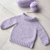 The Gumdrop Sweater - Crochet Baby Pullover Pattern