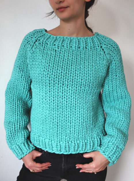 IMG_1445 Bottom up knit sweater pattern