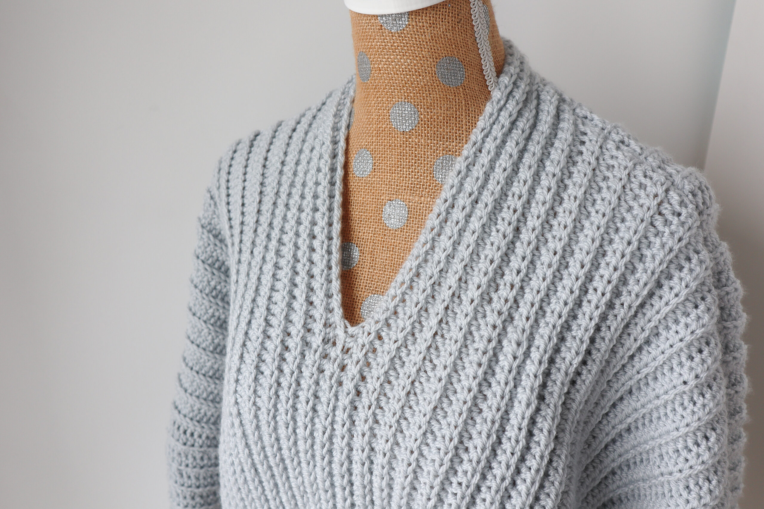 Super Slouchy Sweater – Crochet Pattern – The Snugglery