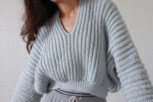 super slouchy crochet sweater pattern