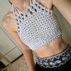 Chunky Knit Crop Top - Summer Knitting Pattern - Image 3