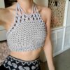 Chunky Knit Crop Top - Summer Knitting Pattern - Image 6