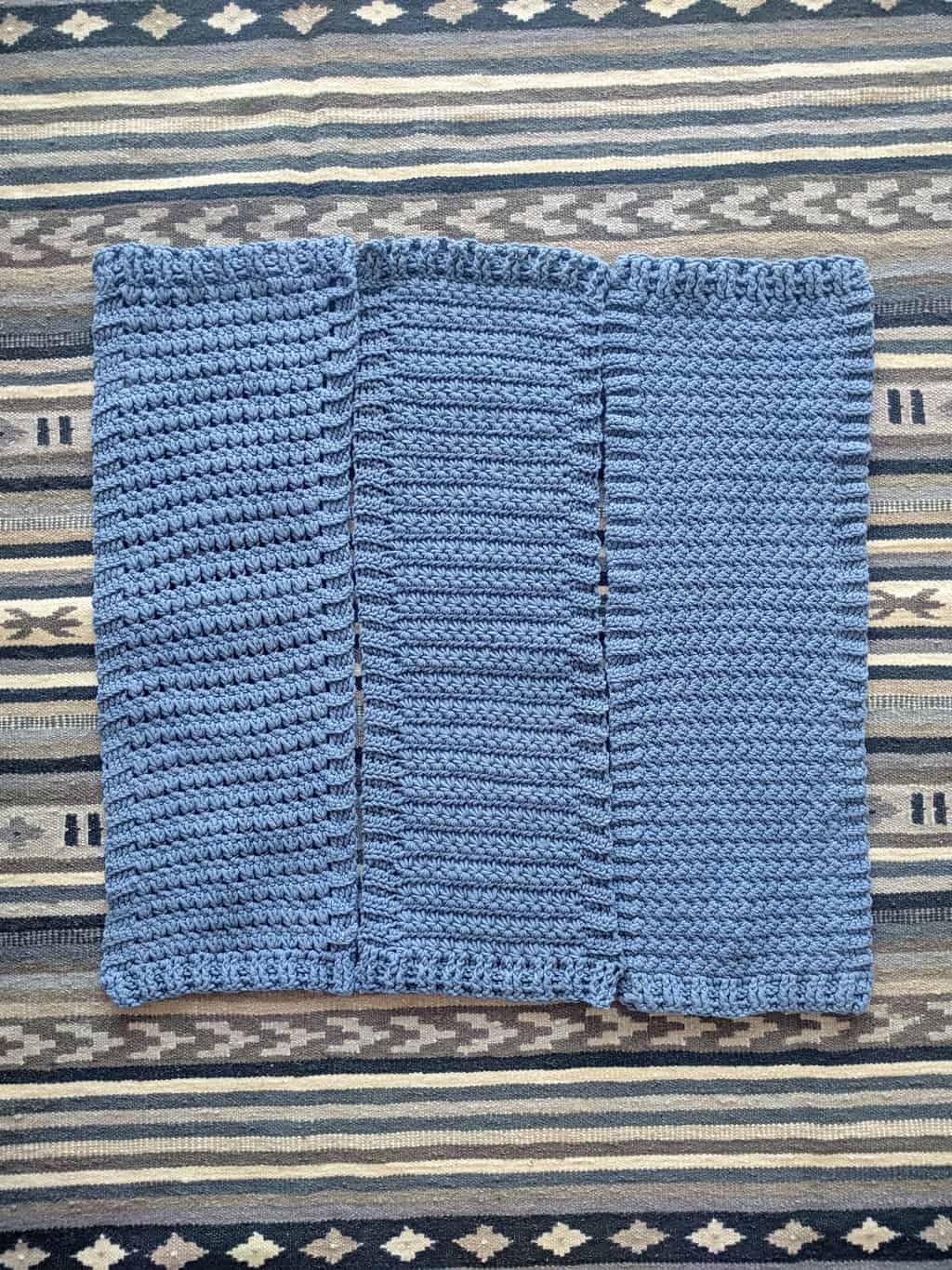 crochet hand towels