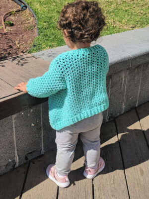 Crochet Toddler Cardigan Pattern