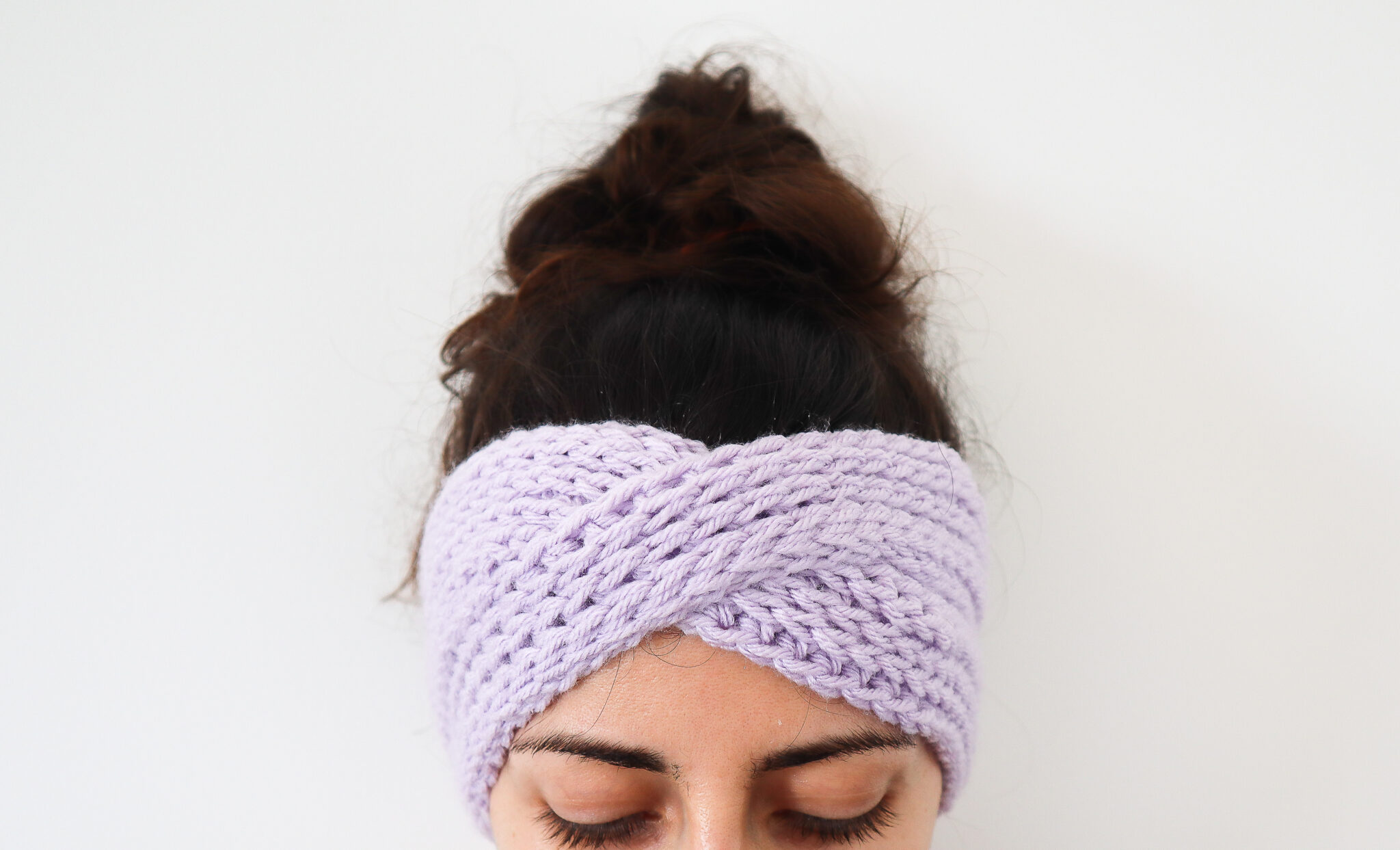 Twisted Turban Headband – Crochet Ear Warmer Pattern – The Snugglery