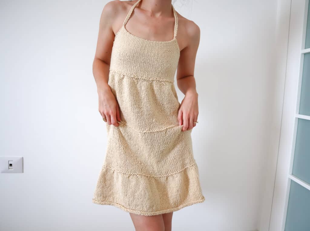 Three Tiered Dress - Knit Cover Up Pattern