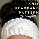 free chunky cable knit headband pattern