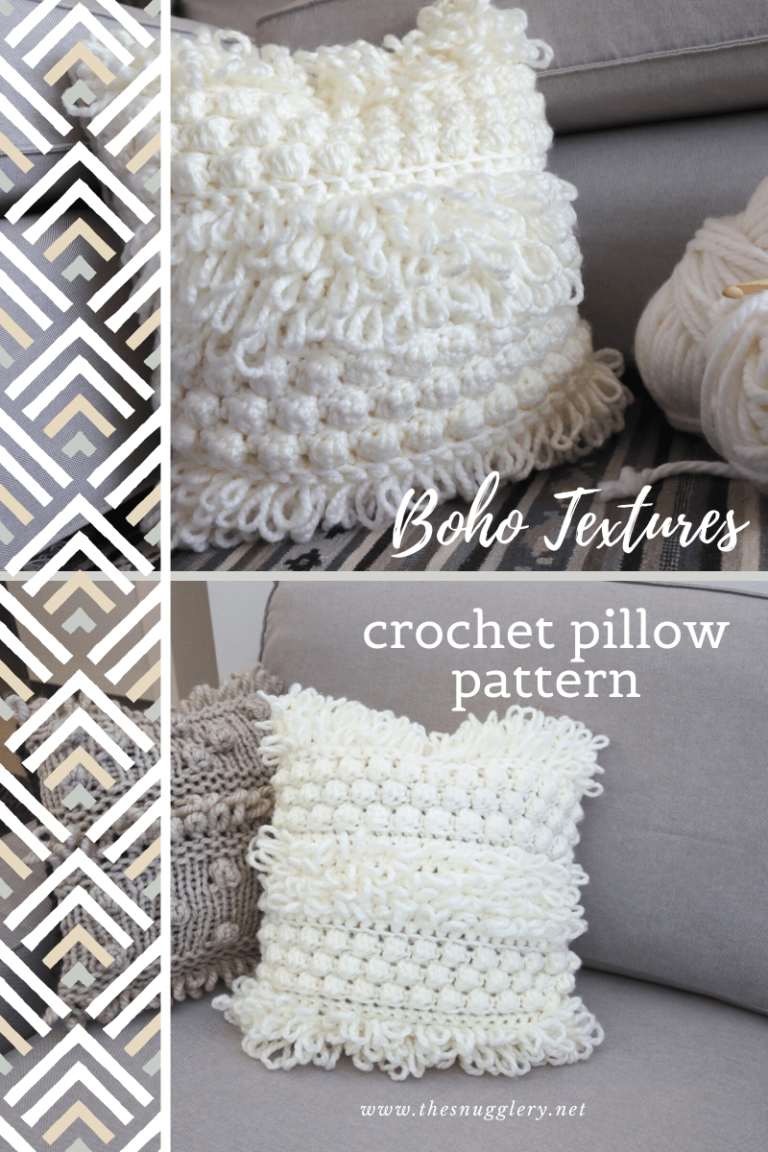 crochet pillow pattern