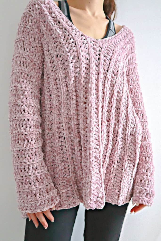 Crochet sweater pattern