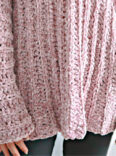 Crochet sweater pattern