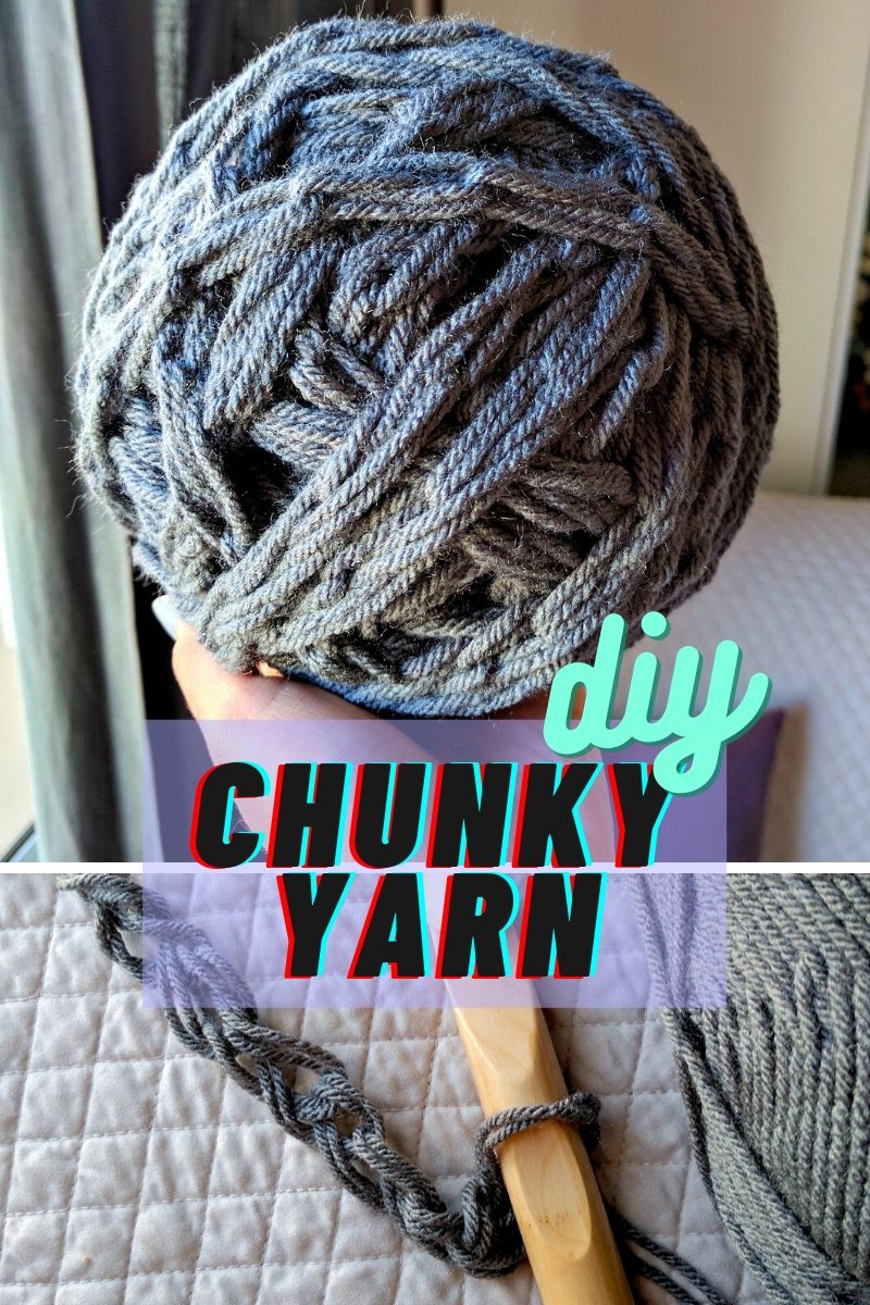diy chunky yarn