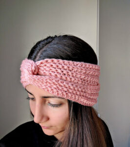 Turban Twist Headband – Boho Crochet Pattern – The Snugglery