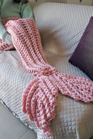 crochet mermaid tail blanket pattern