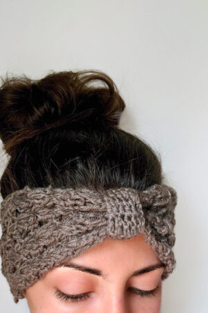 Top Knot Headband - Crochet Headband Pattern