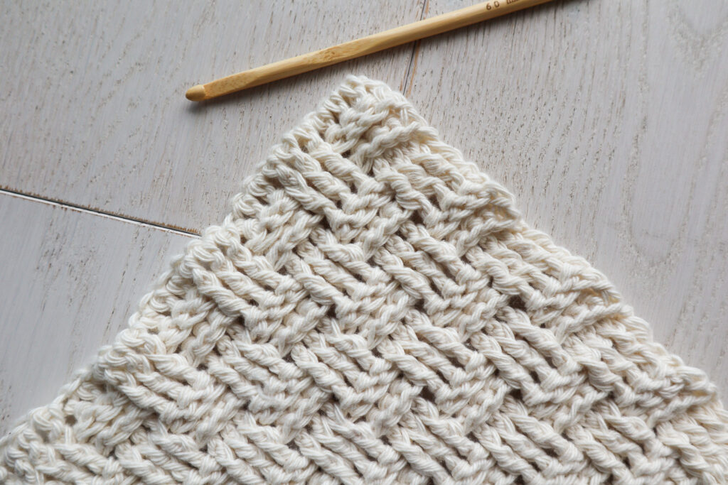 How To Crochet The Basket Weave Stitch - Plus Free Pattern! - The Snugglery