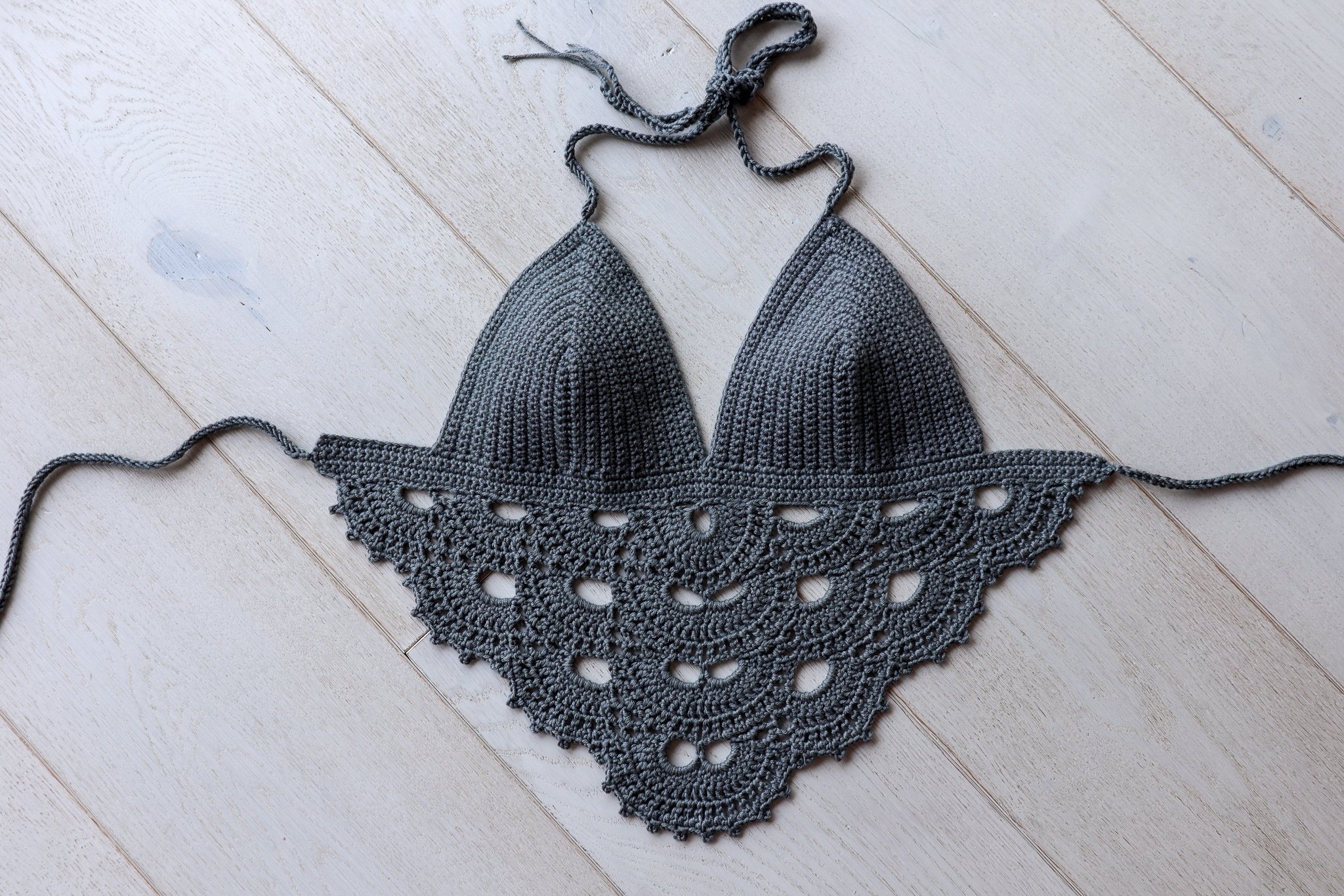 The Staycation Crochet Top – Boho Crocheted Bra Pattern – The Snugglery