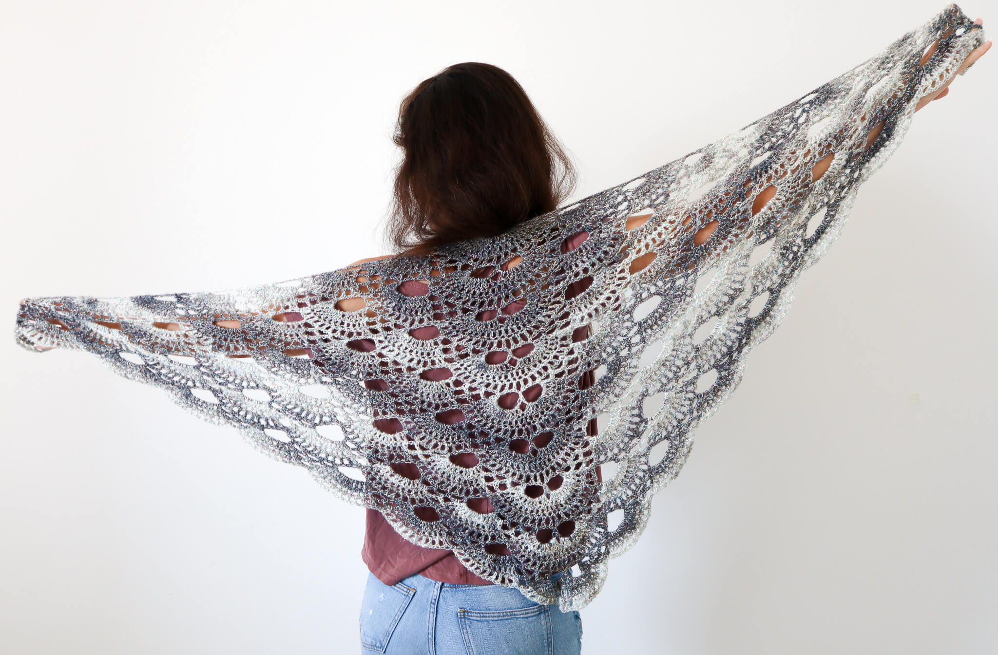 How To Crochet The Virus Shawl - The Snugglery