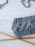 cable knit headband