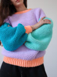 balloon sleeves crochet sweater pattern