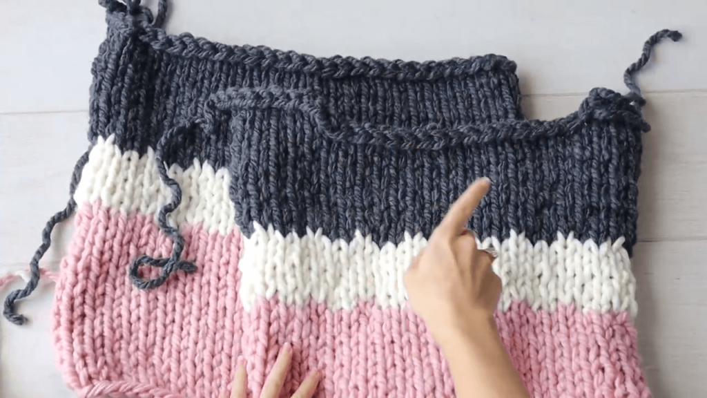 how to knit a chunky sweater