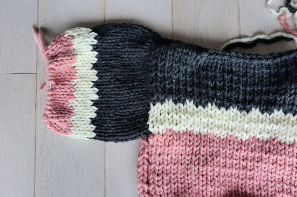 How To Knit A Chunky Sweater Without A Pattern The Snugglery