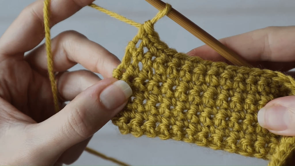 single crochet border