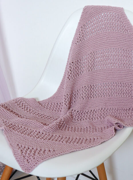 summer dreams baby blanket-03 knit baby blanket pattern