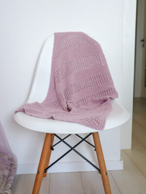 summer dreams baby blanket knitting pattern