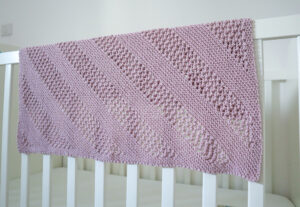 knit baby blanket pattern