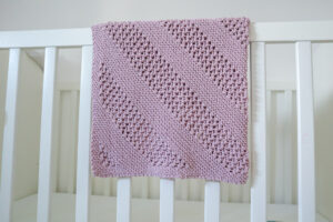 knit baby blanket pattern