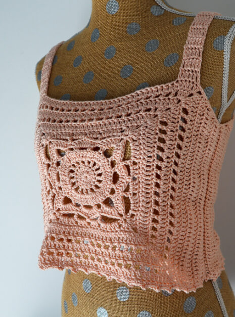 willow granny square top-01 willow granny square crochet top