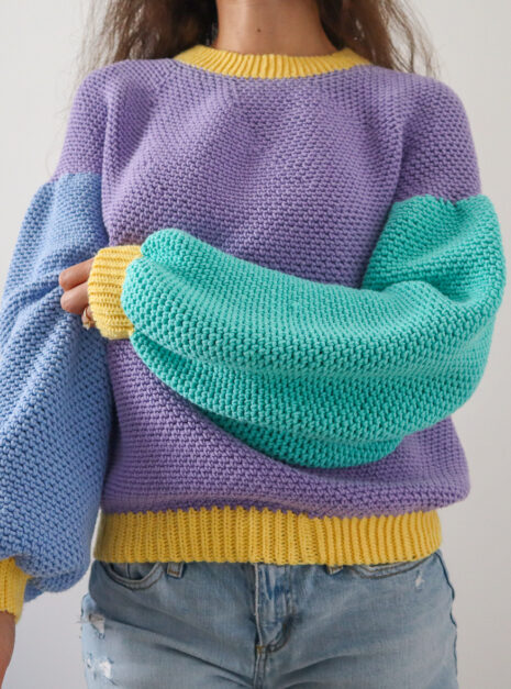 better sweater dk-10 crochet sweater pattern