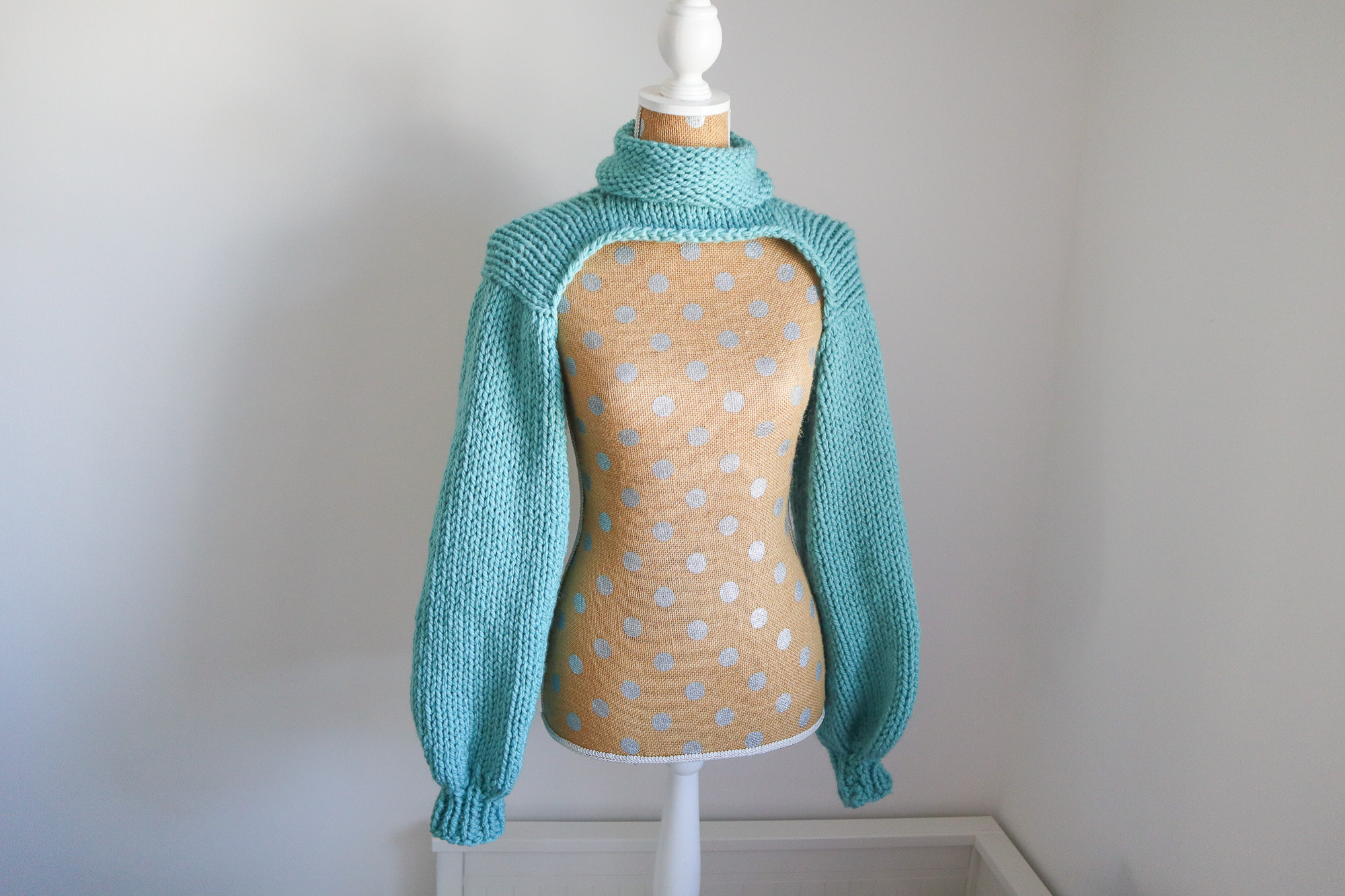 Just The Sleeves! Knit Bolero Shrug Sleeves The Snugglery