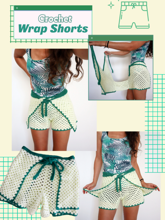 Crochet Wrap Shorts – The Easiest Crochet Shorts Pattern! – The