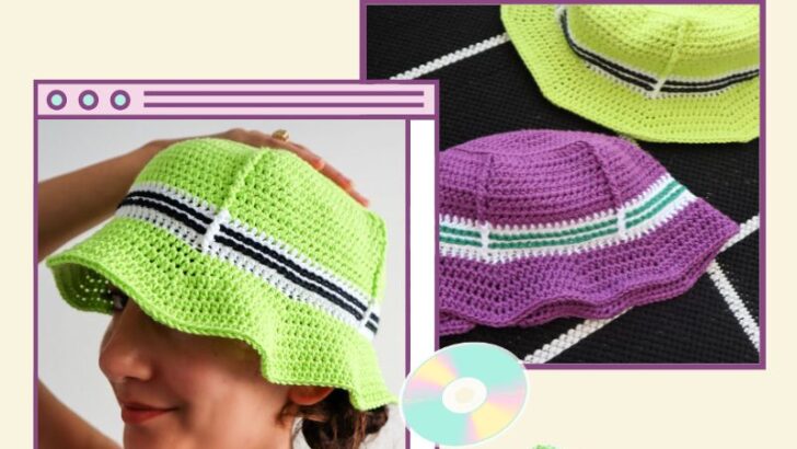 FREE Walkin On The Sun Bucket Hat: Crochet pattern