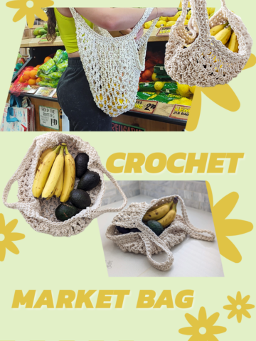 crochet market bag pattern free