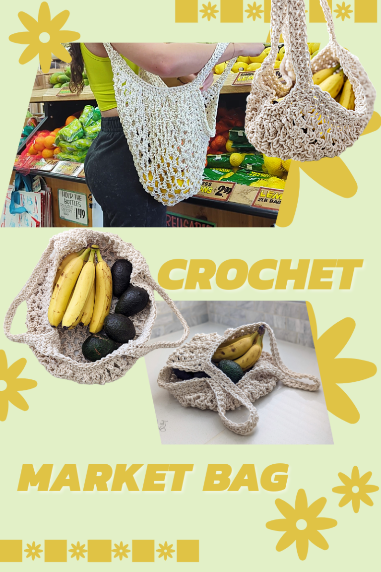 crochet market bag pattern free