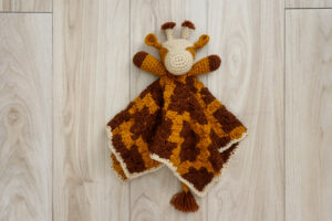 Jerry The Giraffe Lovey - Crochet Baby Blanket Pattern - Image 5