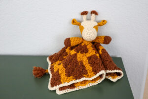 Jerry The Giraffe Lovey - Crochet Baby Blanket Pattern - Image 6